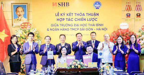 SHB hợp tác chiến lược với Đại học Thái Bình nâng cao chất lượng đào tạo và nguồn nhân lực