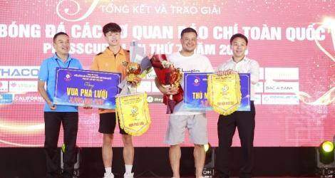 Sôi động Vòng chung kết Giải bóng đá Press Cup 2023