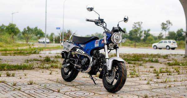 Xe số ‘dân chơi’ Honda Dax Tamiya đầu tiên cập bến Việt Nam