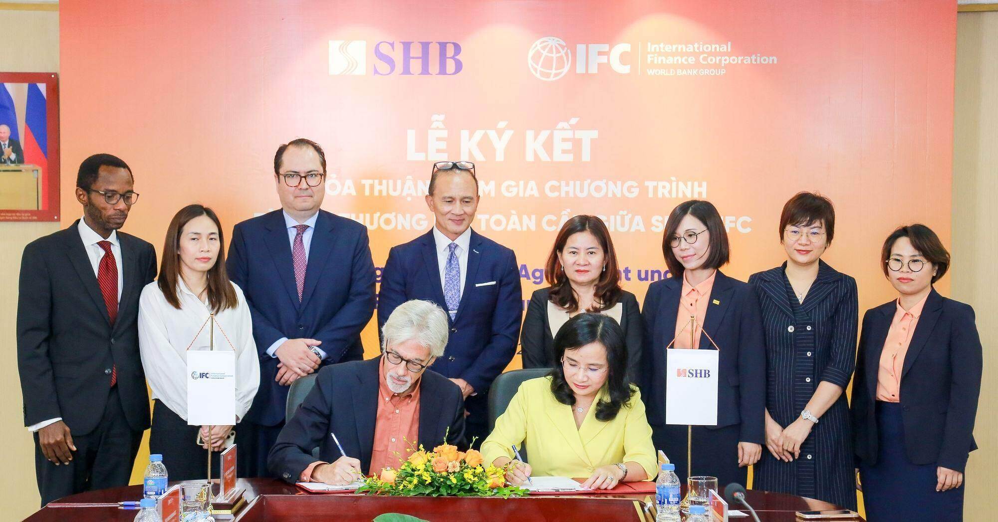 SHB tham gia Chương trình Tài trợ Thương mại Toàn cầu của IFC với hạn mức 75 triệu USD SHB tham gia Chương trình Tài trợ Thương mại Toàn cầu của IFC với hạn mức 75 triệu USD
