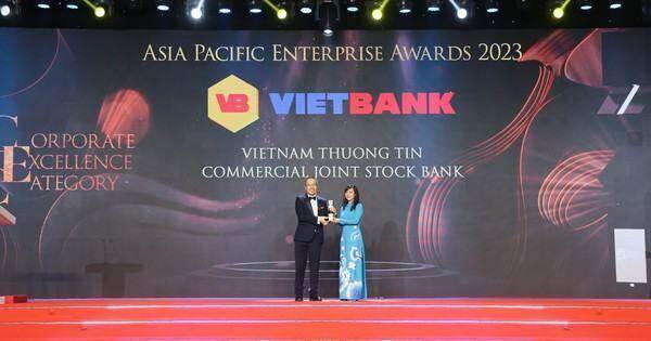 Vietbank nhận giải thưởng doanh nghiệp xuất sắc châu Á 2023