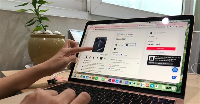 Người Việt chi hơn 1 nghìn tỉ đồng để mua điện thoại online
