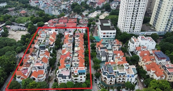 Quỹ đất 20% tại KĐT mới Trung Văn ‘hô biến’ thành khu biệt thự, chung cư để bán