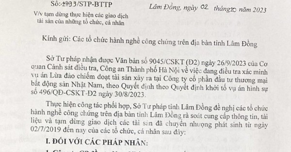 Sở Tư pháp tỉnh Lâm Đồng nói gì về thông tin ca sĩ Khánh Phương nói trong cuộc livestream?