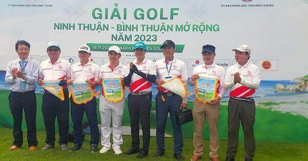 Gần 160 golfer tranh tàì ở giải golf Ninh Thuận