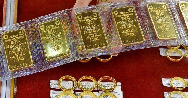 Thị trường vàng biến động dữ dội, chóng mặt với giá vàng SJC