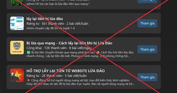 Bộ Công an ra cảnh báo về “Dịch vụ lấy lại tiền đã bị lừa đảo” trên mạng xã hội
