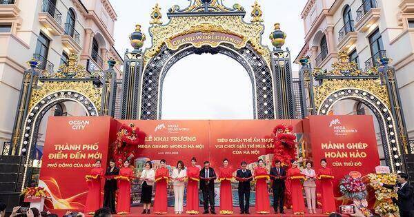 Khai trương siêu quần thể ẩm thực – vui chơi giải trí Khai trương siêu quần thể ẩm thực – vui chơi giải trí