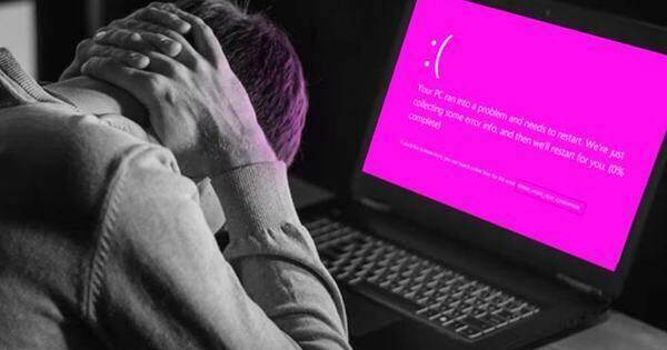 Màn hình hồng chết chóc trên Windows và cách khắc phục Màn hình hồng chết chóc trên Windows và cách khắc phục
