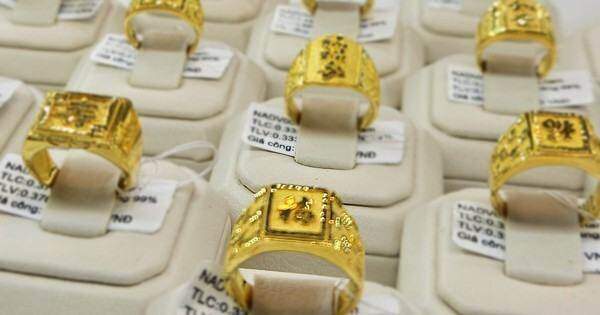 Sáng 9-12, giá vàng nhẫn trơn, vàng trang sức 24K cùng lao dốc