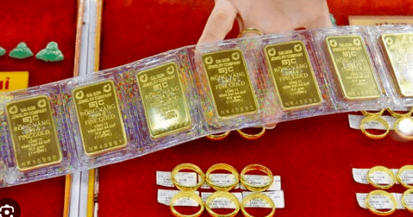Giá vàng giảm sau pha chao đảo bất ngờ
