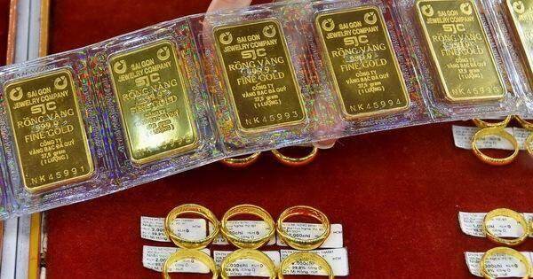 Chóng mặt với giá vàng trong nước