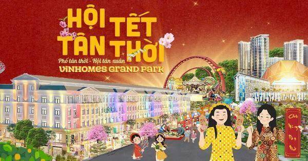 Dân Sài Thành rủ nhau lên đồ check-in “cháy máy” tại Tết “retro” Vinhomes Grand Park