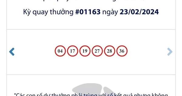 Một khách hàng vừa trúng giải Jackpot gần 56 tỉ đồng Một khách hàng vừa trúng giải Jackpot gần 56 tỉ đồng