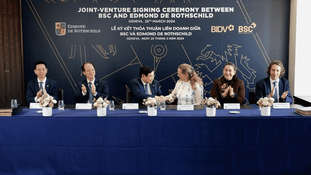 Sau cú bắt tay chiến lược, BSC cùng thành viên gia tộc Rothschild góp vốn lập công ty quản lý quỹ tại Việt Nam Sau cú bắt tay chiến lược, BSC cùng thành viên gia tộc Rothschild góp vốn lập công ty quản lý quỹ tại Việt Nam