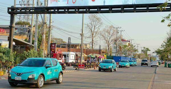 Xanh SM Lào khai trương dịch vụ taxi điện tại Savannakhet Xanh SM Lào khai trương dịch vụ taxi điện tại Savannakhet