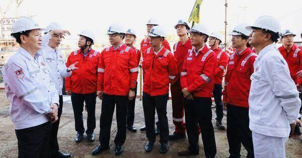 2,3 triệu giờ an toàn của Dự án phát triển mỏ Đại Hùng pha 3 2,3 triệu giờ an toàn của Dự án phát triển mỏ Đại Hùng pha 3