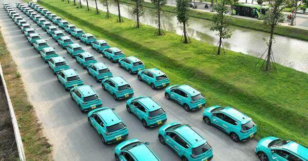 Taxi xanh của tỉ phú Phạm Nhật Vượng vượt mốc 50 triệu lượt khách Taxi xanh của tỉ phú Phạm Nhật Vượng vượt mốc 50 triệu lượt khách