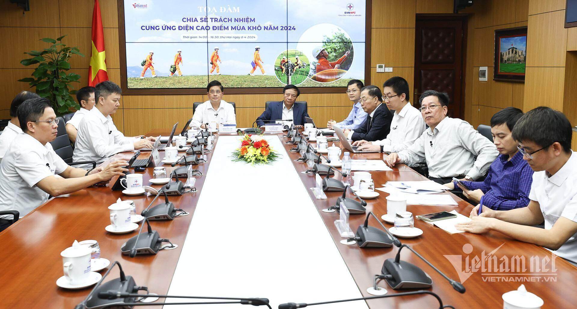 Tọa đàm trực tuyến Cung ứng điện cao điểm mùa khô 2024
