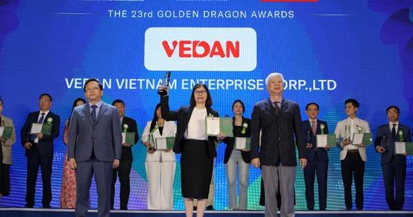Vedan Việt Nam lần thứ 3 được vinh danh tại Giải thưởng Rồng Vàng 2024 Vedan Việt Nam lần thứ 3 được vinh danh tại Giải thưởng Rồng Vàng 2024