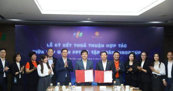 Vingroup và FPT hợp tác thúc đổi chuyển đổi xanh toàn diện