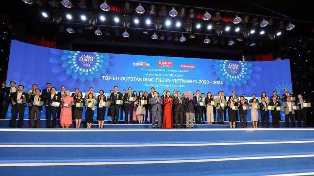 Vinh danh Top 50 doanh nghiệp FDI tiêu biểu năm 2023 Vinh danh Top 50 doanh nghiệp FDI tiêu biểu năm 2023