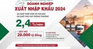 Agribank đồng hành cùng doanh nghiệp xuất nhập khẩu năm 2024