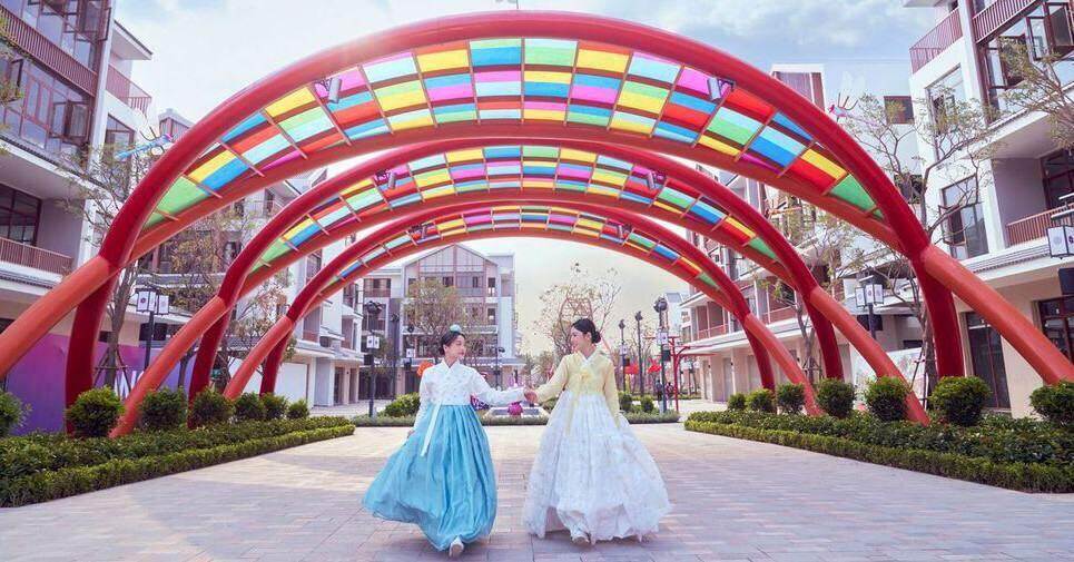 Sức hấp dẫn của không gian đậm sắc màu Hàn Quốc ở Grand World 