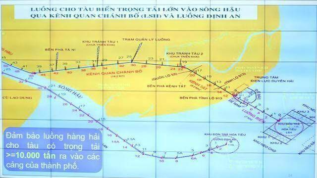 Dự án luồng Định An chưa chọn nhà thầu thi công