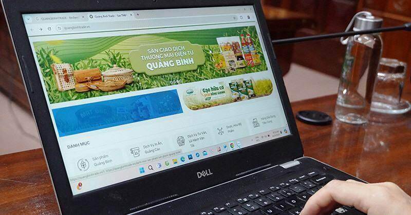 Quảng Bình đưa sản phẩm OCOP lên sàn thương mại điện tử Quảng Bình đưa sản phẩm OCOP lên sàn thương mại điện tử
