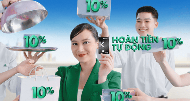 TVC 6 giây hé lộ loạt đặc quyền hấp dẫn của thẻ tín dụng của KBank TVC 6 giây hé lộ loạt đặc quyền hấp dẫn của thẻ tín dụng của KBank