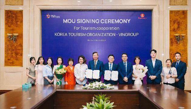 Tổng cục Du lịch Hàn Quốc và Tập đoàn Vingroup hợp tác thúc đẩy giao lưu văn hóa – du lịch Tổng cục Du lịch Hàn Quốc và Tập đoàn Vingroup hợp tác thúc đẩy giao lưu văn hóa – du lịch