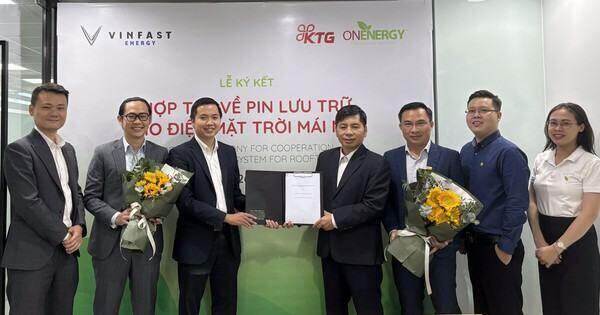 VinFast và ON Energy hợp tác thúc đẩy sử dụng pin lưu trữ cho điện mặt trời mái nhà VinFast và ON Energy hợp tác thúc đẩy sử dụng pin lưu trữ cho điện mặt trời mái nhà