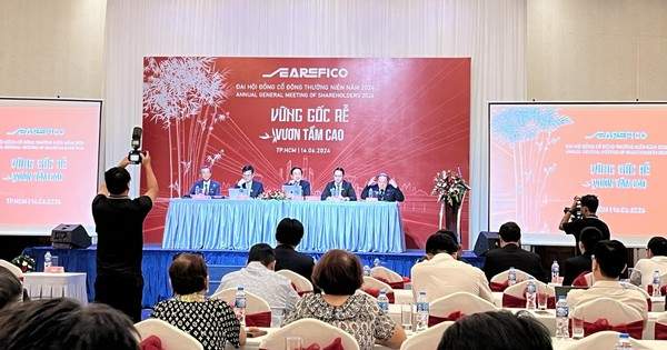 “Chốt” được gói thầu 1.500 tỷ “một dự án trọng điểm” chỉ ít phút trước thềm ĐHĐCĐ, Chủ tịch Searefico thông báo đã vượt chỉ tiêu cả năm, lợi nhuận mục tiêu gấp 5,8 lần