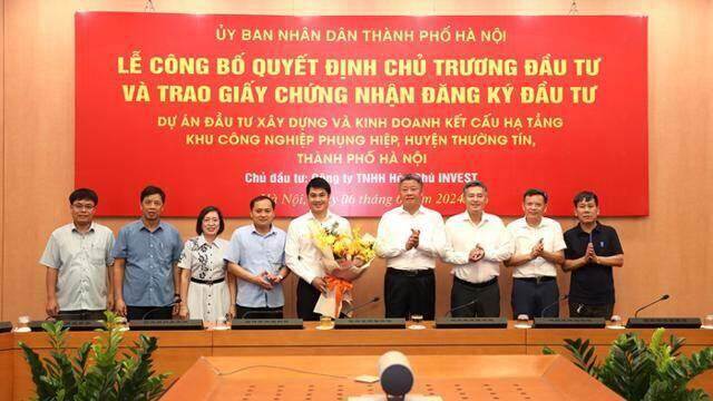 Hà Nội có thêm dự án khu công nghiệp, tổng vốn gần 3.000 tỷ