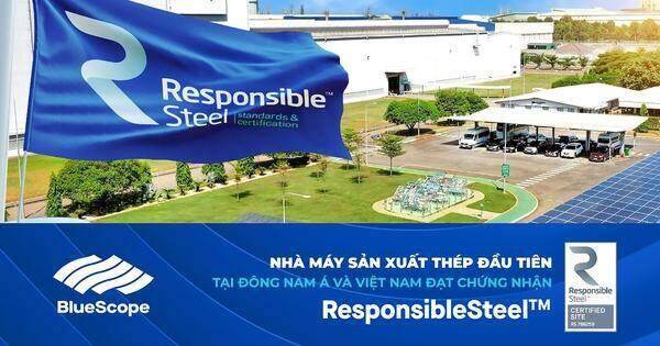 NS BlueScope Việt Nam ‘ấp ủ’ trở thành ‘người truyền lửa’ sản xuất thép có trách nhiệm
