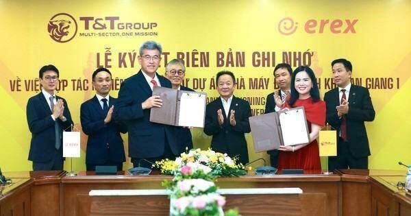 T&T Group và Tập đoàn EREX (Nhật Bản) hợp tác phát triển nhà máy điện sinh khối tại An Giang T&T Group và Tập đoàn EREX (Nhật Bản) hợp tác phát triển nhà máy điện sinh khối tại An Giang