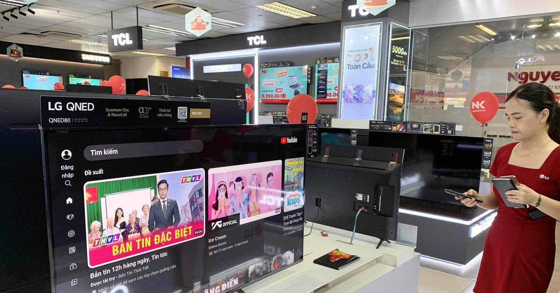 Tivi giảm giá ‘sốc’ vẫn ế chưa từng có dù mùa Euro cận kề