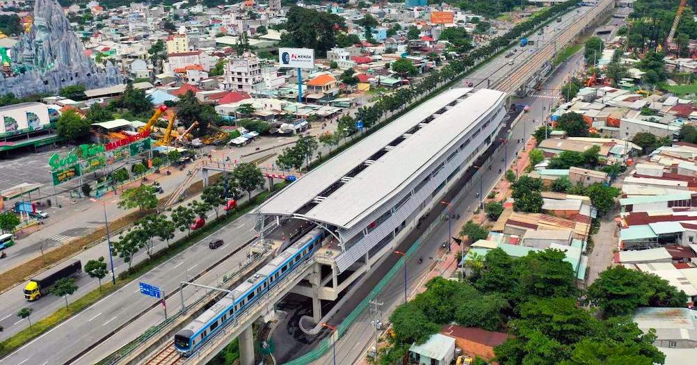 ‘Ăn theo’ đường Vành đai 2, metro, giá nhà đất nóng lên