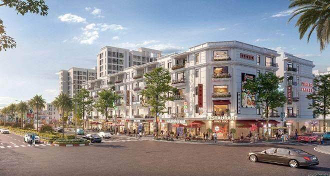 shophouse đường lớn hấp dẫn đầu tư
