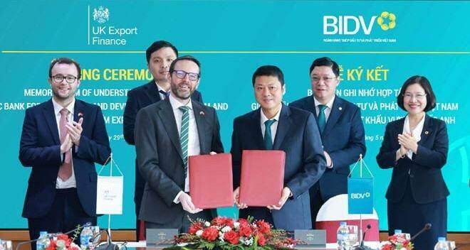 BIDV và UKEF hợp tác thúc đẩy phát triển bền vững