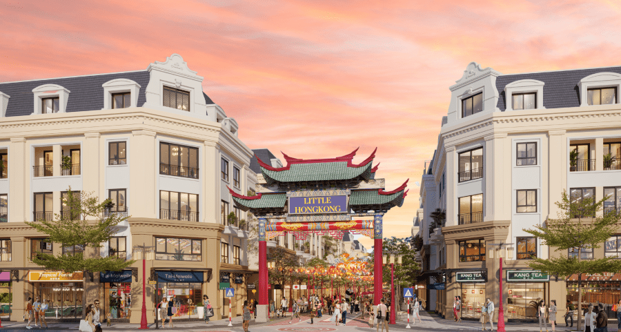 Cận cảnh khu phố đậm chất Trung Hoa sắp ra mắt ở Ocean City