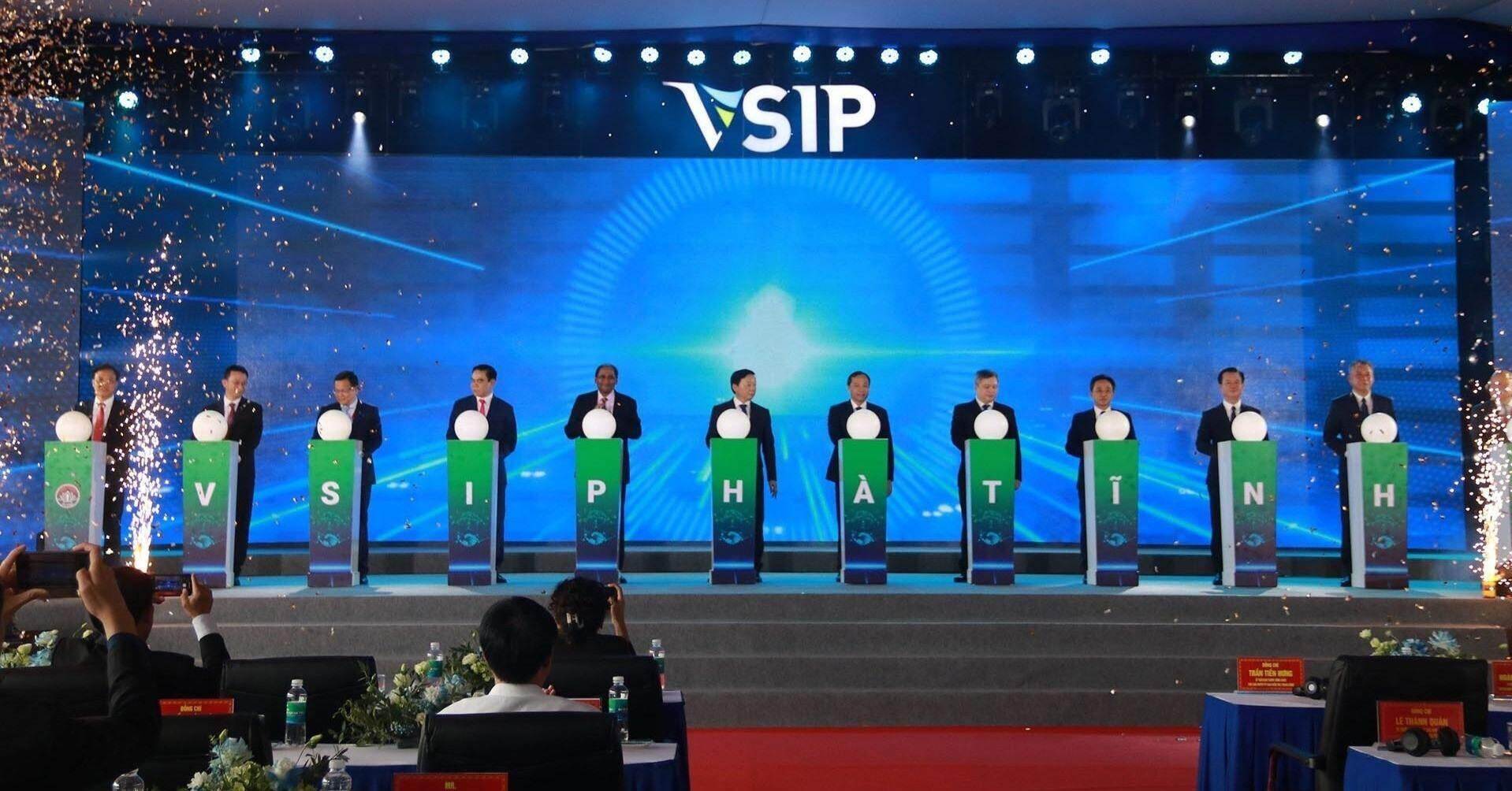 Khởi công dự án VSIP hơn 1.500 tỷ ở Hà Tĩnh