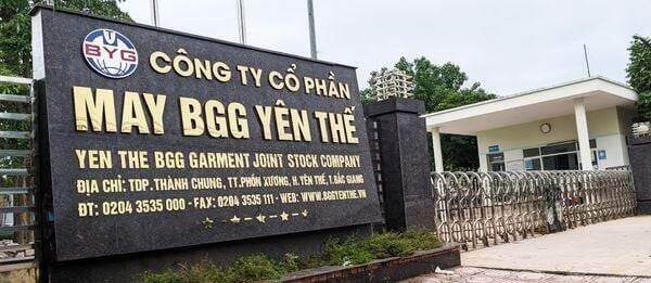 Cấp phép môi trường cho Công ty Cổ phần may BGG Yên Thế Cấp phép môi trường cho Công ty Cổ phần may BGG Yên Thế