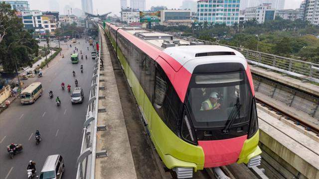 Đoạn trên cao metro Nhổn – ga Hà Nội được cấp chứng nhận an toàn hệ thống