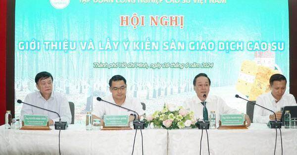 Sắp có sàn giao dịch cao su Sắp có sàn giao dịch cao su