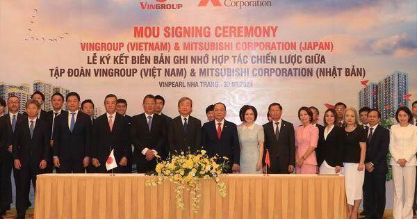 Tỉ phú Phạm Nhật Vượng ‘bắt tay’ với ông lớn thương mại của Nhật Bản
