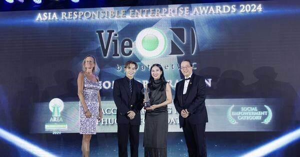 VieON thắng giải Social Empowerment tại AREA 2024
