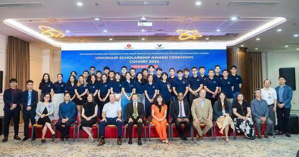 Vingroup trao hơn 640 tỷ đồng Học bổng Khoa học Công nghệ trong 6 năm Vingroup trao hơn 640 tỷ đồng Học bổng Khoa học Công nghệ trong 6 năm