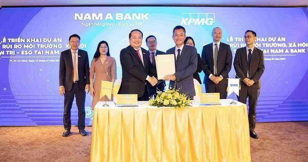Nam A Bank triển khai dự án ESG Nam A Bank triển khai dự án ESG